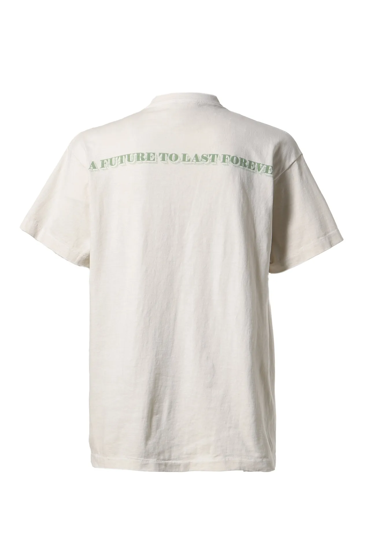 SAINT Mxxxxxx MONEY TEE/WHT dollar necklace, retro short-sleeved, off-white S-XL, ready-to-wear, washed and distressed, authentic level printing, correct accessories/with little angel logo